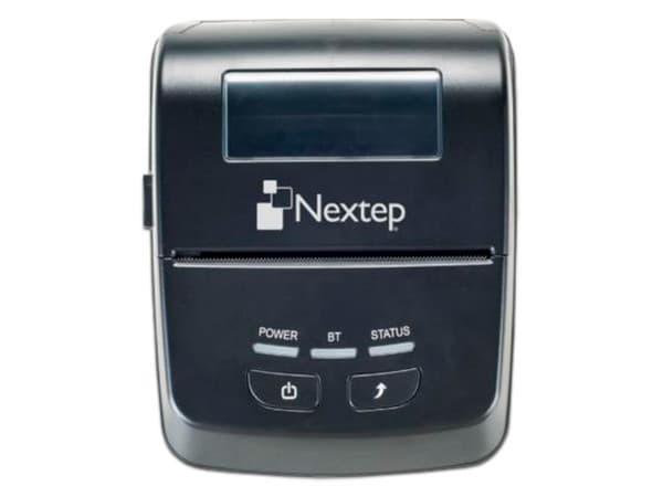 Mini Impresora térmica Nextep NE-512B, USB, Bluetooth. Color Negro