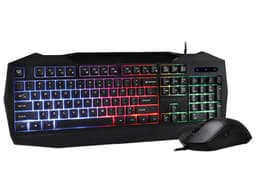 Kit de Teclado y Mouse Balam Rush Squad Master Ktm333, iluminación RGB, 3200 DPI. - imagen 1