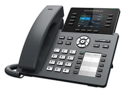 Teléfono IP Grandstream de 8 líneas, 2.8", Wi-Fi, PoE. Color Negro. - imagen 3