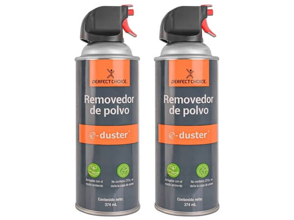 Aire comprimido Perfect Choice paquete de 2pz de 374ml 