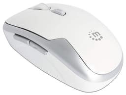 Mouse Óptico Manhattan MW6185, Inalámbrico, RF Inalámbrico, 1.600DPI, Color Blanco. - imagen 2