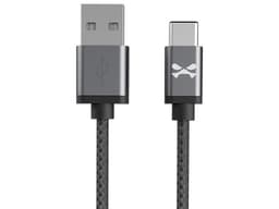 Cable USB Ghostek NRGline, USB-C a USB-A (M-M), 3m, Trenzado, Color Negro. - imagen 1