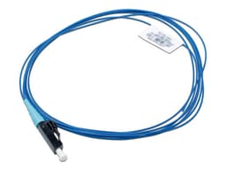 Pigtail de Fibra Óptica Panduit, Conector LC Simplex, Multimodo OM3 50/125, 900um, 2m. Color Azul. - imagen 1