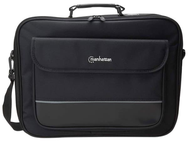 Maletín Manhattan Empire para Laptop de  hasta 17". Color Negro.