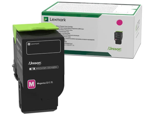 Cartucho de Toner Lexmark Color Magenta, Modelo: 78C40M0.