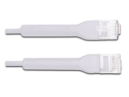 Cable de Parcheo Ultra Slim LinkedPro con RJ45 Flexible, UTP, Cat6, 3 m, Color Blanco. - imagen 2