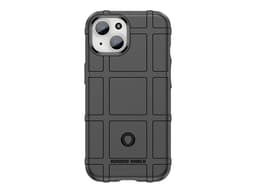 Funda protectora Tekku Rugged Shield para iPhone 15 Plus, Compatible con carga Inalámbrica, Color Negro. - imagen 3