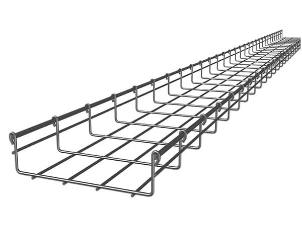 Charola Tipo Malla Charofil CH-54-200EZ para canaleta de cable Cable tray braket, Hasta 172 cables Cat6, 3m.