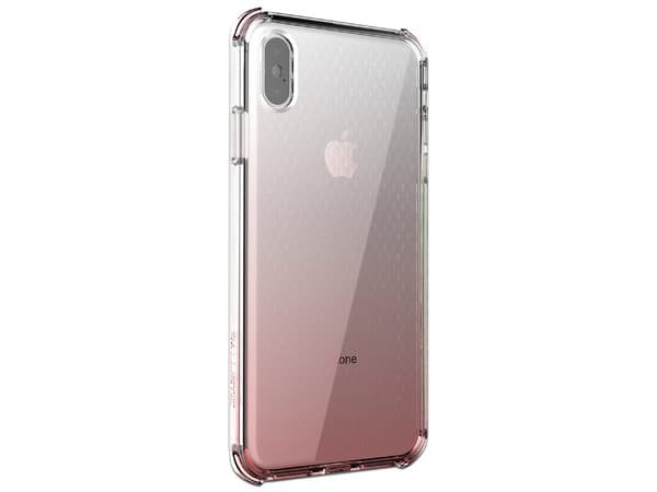 Funda BALLISTIC Jewel Spark para iPhone XS Max, uso rudo. Color Rosa.