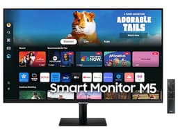 Monitor Smart Samsung M5 de 32", Resolución 1920 x 1080 (Full HD 1080p), Flicker Free, Eye Saver, 4ms GTG, Incluye Control, Color Negro. - imagen 1