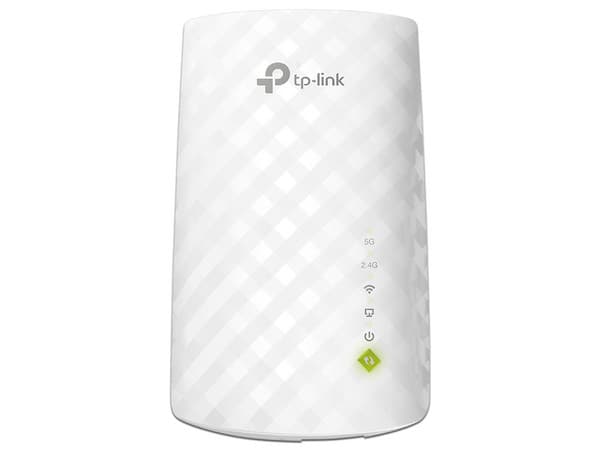 Extensor de Alcance Inalámbrico TP-Link RE220 Wireless AC (Wi-Fi 5), Hasta 750 Mbps, Color Blanco.