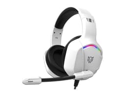 Audifonos Balam Rush Orphix II HS699 Azender, RGB, 3.5mm. Color Blanco - imagen 1