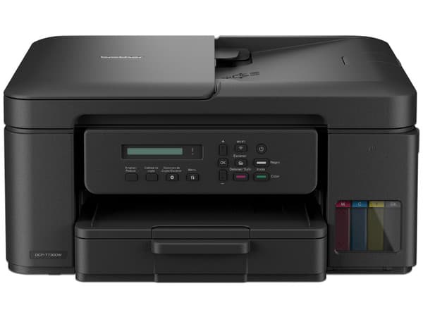 Multifuncional Brother DCP-T730DW de tinta continua, dúplex, USB, WiFi 2.4/5 GHz, 27 ppm, InkBenefit Tank.