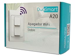 Apagador Inteligente DuoSmart A20, conexión WiFi. Color Blanco. (Requiere cable neutro) - imagen 3