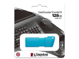 Unidad Flash USB 3.2 Gen 1 Kingston DTXM de 128GB. Color Azul. - imagen 3