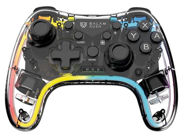 Control BALAMRUSH AZENDER SERIES SWG600, Inalámbrico, Bluetooth 5.0, RGB, USB-C. Color Glow