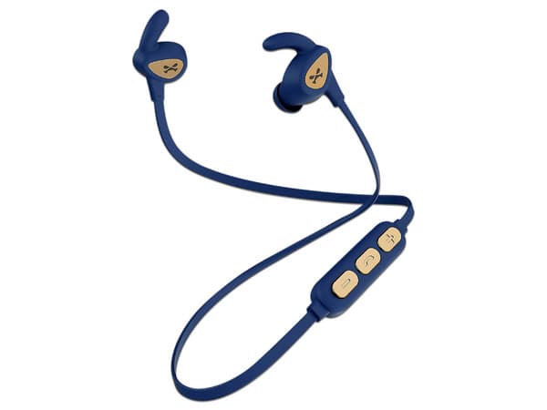 Audífonos con Micrófono GHOSTEK Rush, Bluetooth, Resistencia al agua IP4X. Color Azul.