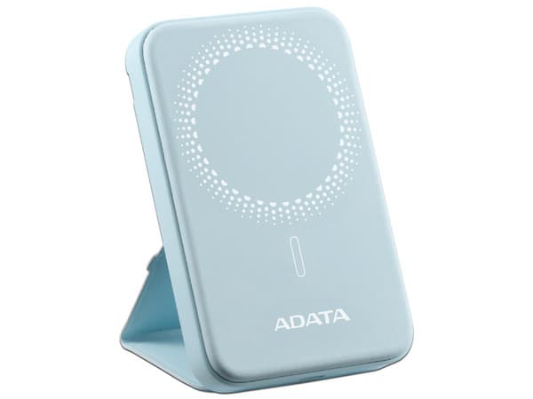 Batería Portátil PowerBank con Cargador Inalámbrico Adata R050 de 5000mAh. Color Azul.