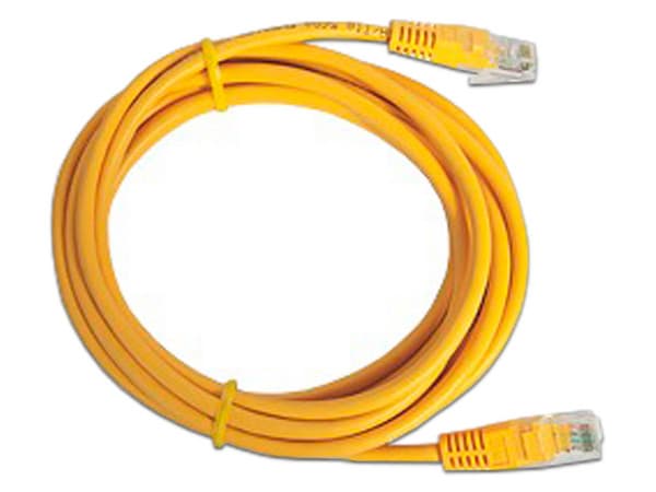 Cable de Red LinkedPro, Cat5e, UTP (M-M), 24 AWG, 3m. Color Amarillo.