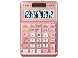 Calculadora de Escritorio Casio MS-120FM, 12 Dígitos, Calculo de Costo Venta y Margen, Color Rosa Metálico. - imagen 2