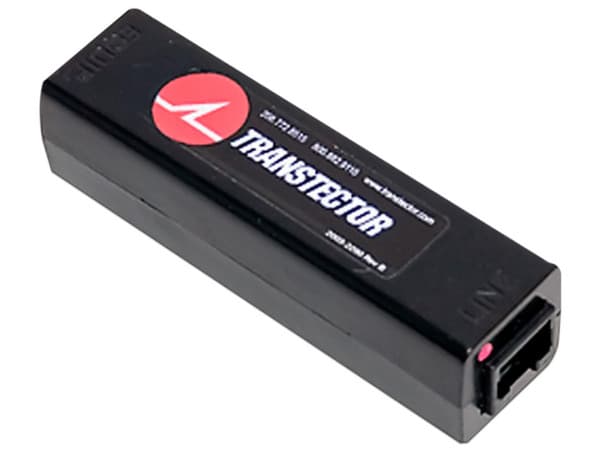 Protector de Datos POE Transtector T-DPR-GE-POE contra Sobretensiones eléctricas, Tubo de gas, Gigabit Ethernet, Uso Interior.