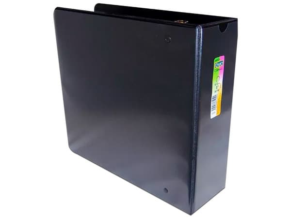 Carpeta de Vinil Kinera 9401NE, Color Negro.