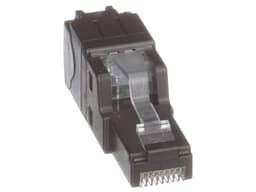 Jack de Red Panduit Cat6A, Instalación Recta, UTP, RJ-45, Color Negro. - imagen 3