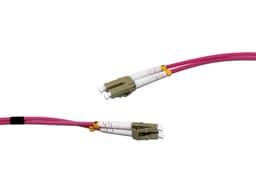 Jumper de Fibra óptica Enson ENS-JUMP090MM4, LC Duplex - LC Duplex, 90m, Color Rosa. - imagen 2