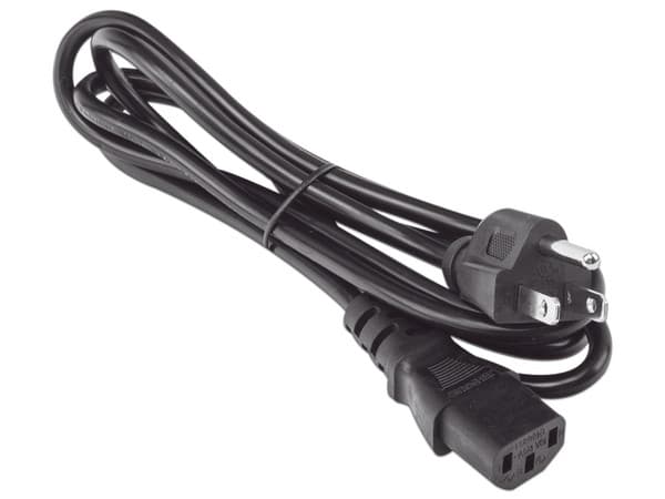 Cable de alimentación Hikvision, 1.8 metros, Nema 5-15 a C13.