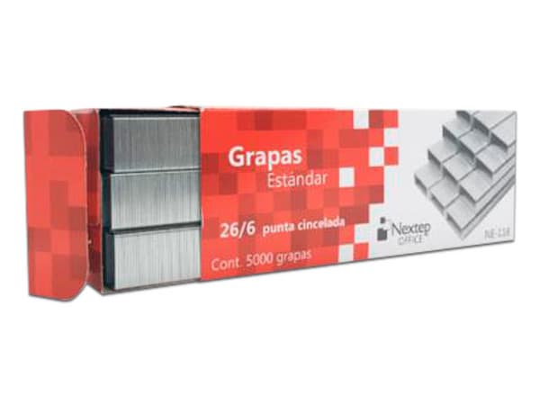 Grapas Estándar Nextep NE-118, 5000 grapas 26/6.
