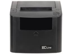 Mini Printer Térmica para Tickets EC Line EC-PM-80330 de 80mm, Velocidad de Impresión de hasta 300mm/s, Cortador de Papel Automático, Ethernet, Interfaz Serial, USB, Color Negro. - imagen 2