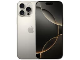 Smartphone Apple iPhone 16 Pro Max: Procesador Apple Chip A18 Pro, Almacenamiento de 512GB, Pantalla Super Retina XDR de 6.9", Bluetooth 5.3, Wi-Fi, iOS, Color Titanio Natural. - imagen 1
