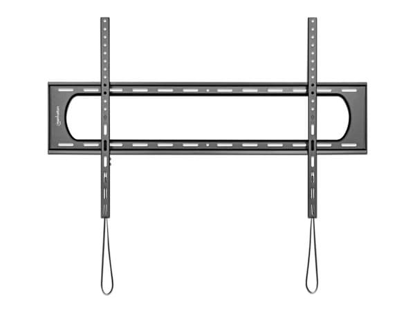Soporte Con Inclinación Manhattan Para Pantallas Ultra Delgadas, 60" a 120", Hasta 120Kg, Color Negro.