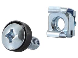 Kit Enson de Tornillos M6 y Tuercas Enjauladas, 100 piezas, Incluye rondana plástica. - imagen 1