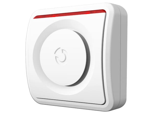 Sirena inalámbrica Jablotron JA-110A tipo BUS. Color Blanco.