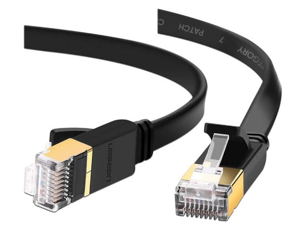 Cable de red UGREEN, Cat7, STP, RJ-45 (M-M), 2m. Color Negro.