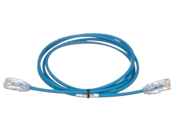 Cable de red Panduit RJ-45 (M-M) Cat6, UTP de 1.5m. Color azul.