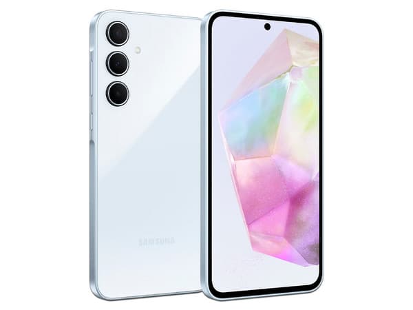 Smartphone Samsung Galaxy A35 5G:Procesador Octa Core (hasta 2.4 GHz),Memoria RAM de 8GB, Almacenamiento de 128GB,Pantalla Super AMOLED de 6.6",Red, Bluetooth 5.3, Wi-Fi 6,Cámara principal de 50MP,Android 14, Color Azul.