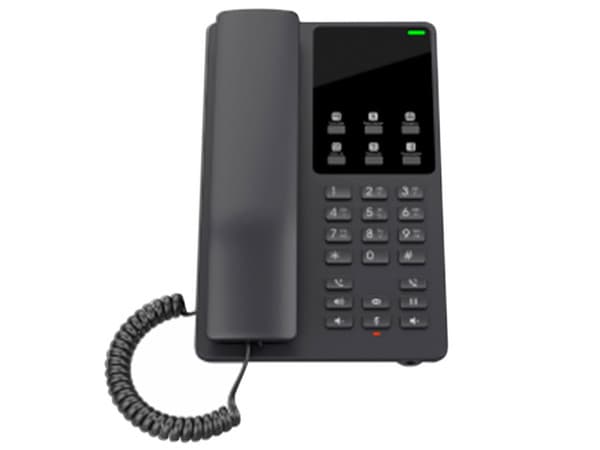 Teléfono IP Grandstream GHP621, 2 Líneas, 6 Teclas Programables, Color Negro.