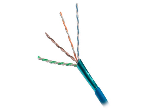 Bobina de Cable UTP Panduit Vari-Matrix, Cat6A, Caja con 305m, Calibre 23 AWG, 4 Pares. Color Azul.