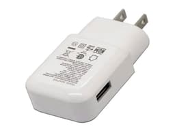 Cargador de pared LG MCS-V02WH, USB, 2A, (Sin empaque). Color blanco. - imagen 2