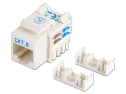 Intellinet Jack categoría 6, UTP, blanco, de impacto. - imagen 2