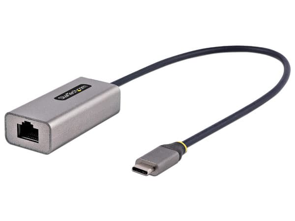 Adaptador de Red StarTech US1GC30B2 de RJ45(H) a USB-C(M). Color Gris.