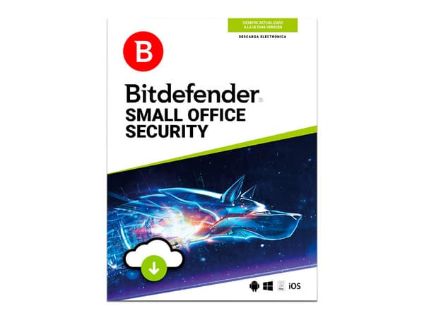 Bitdefender Small Office Security para 45 Usuarios y 1 Server, 2 Años.