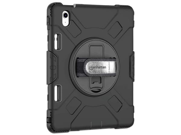 Funda Para iPad 10 10.9" Manhattan, Color Negro, Protección Resistente.