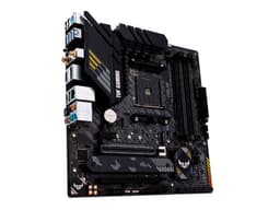 T. Madre Asus TUF Gaming B550M-PLUS (WI-FI II), Chipset AMD B550, Procesador AMD Ryzen 3ra a 5ta Gen, Socket AM4,Memoria: DDR4 4866(OC)/ 3600/ 2133 MHz, 128GB Max, Integrado: Audio HD, WiFi, USB 3.2, SATA 3.0, M.2, Micro-ATX, 2xPCIEx16, 1xPCIEx1 - imagen 3
