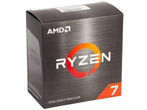 Procesador AMD Ryzen 7 5700X de Quinta Generación, 3.4 GHz (hasta 4.6 GHz), Socket AM4, Caché 32MB, Octa Core, 65W. No incluye disipador y gráficos integrados.