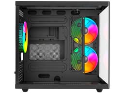 Gabinete Gamer Balam Rush Tank Pro Evo GM955, Mini Tower, Micro-ATX (Sin fuente de poder). Color Negro. - imagen 2