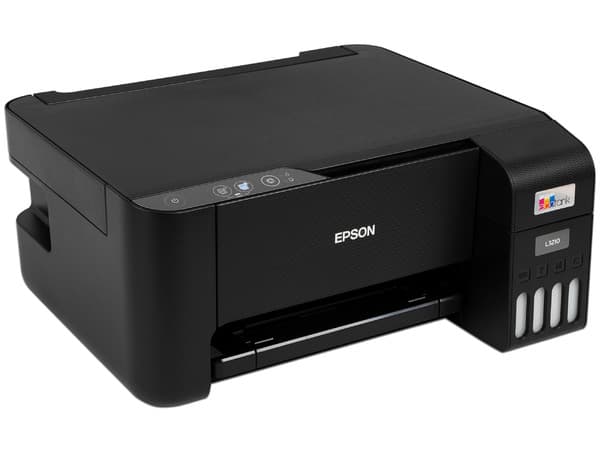 Multifuncional Epson EcoTank L3210 con Sistema de Tanques de Tinta, Impresora, Copiadora y Escáner, USB.