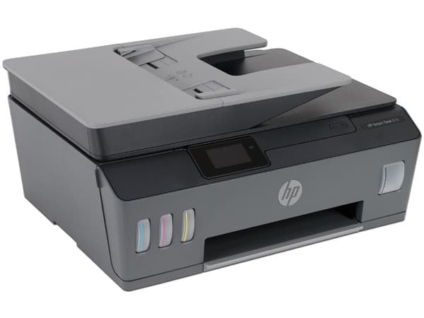 Multifuncional HP Smart Tank 615 con Sistema de Tanques de Tinta, Impresora, Copiadora, Fax y Escáner, 1200 dpi, Wi-Fi, Bluetooth, USB.